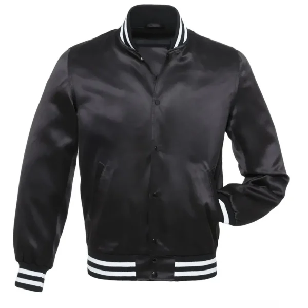 Black Satin Jacket