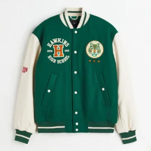 Stranger-Things-x-HM-Hawkins-Tigers-Varsity-Jacket