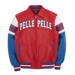 Pelle Pelle Red Arches Leather Jacket