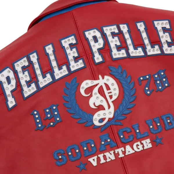 Pelle Pelle Red Arches Men Leather Jacket