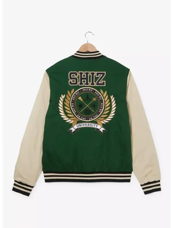 Wicked Shiz University Varsity Jackets