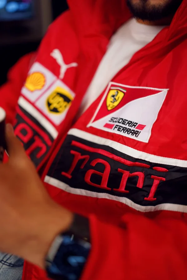 Ferrari-F1-Red-Embroidered-Unisex-Jacket