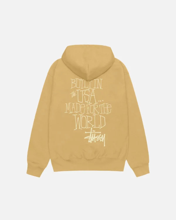 Stussy Built In USA Curry Hoodie