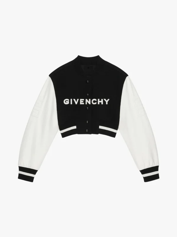 Givenchy-Cropped-Varsity-Jacket